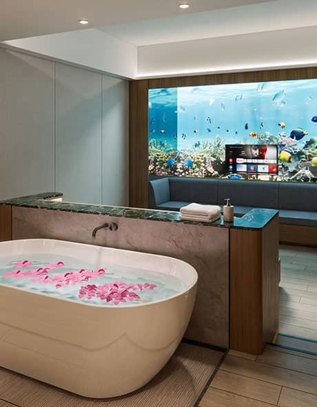 Underwater Honeymoon room