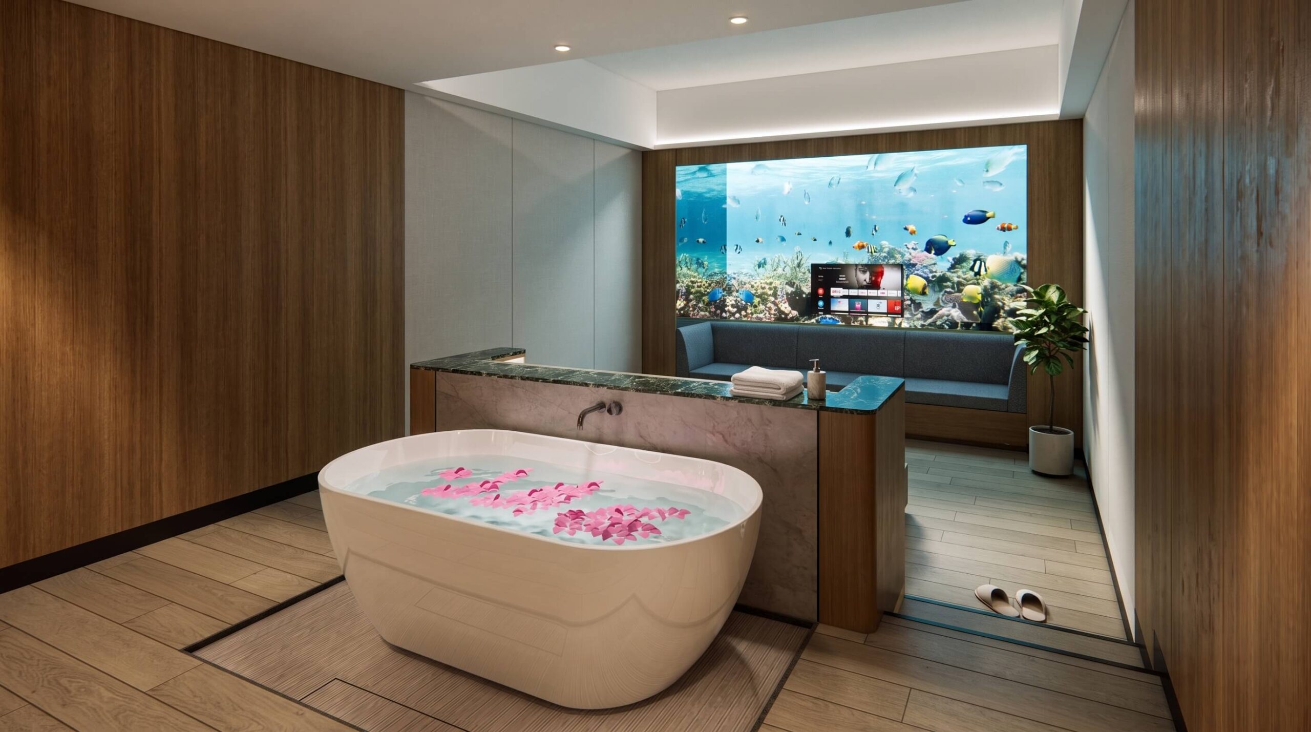 UNDERWATER HONEYMOON SUITE